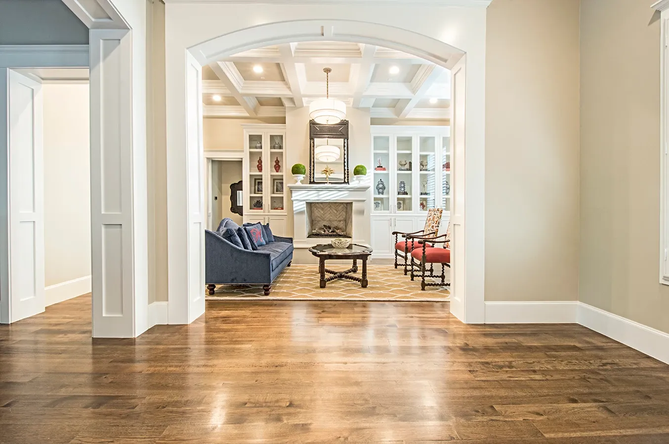 Custom home interior by Jack Steed Homes — view 17