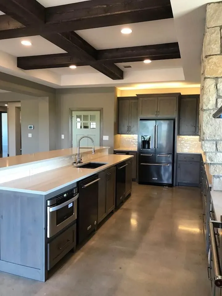 Custom home interior by Jack Steed Homes — view 3